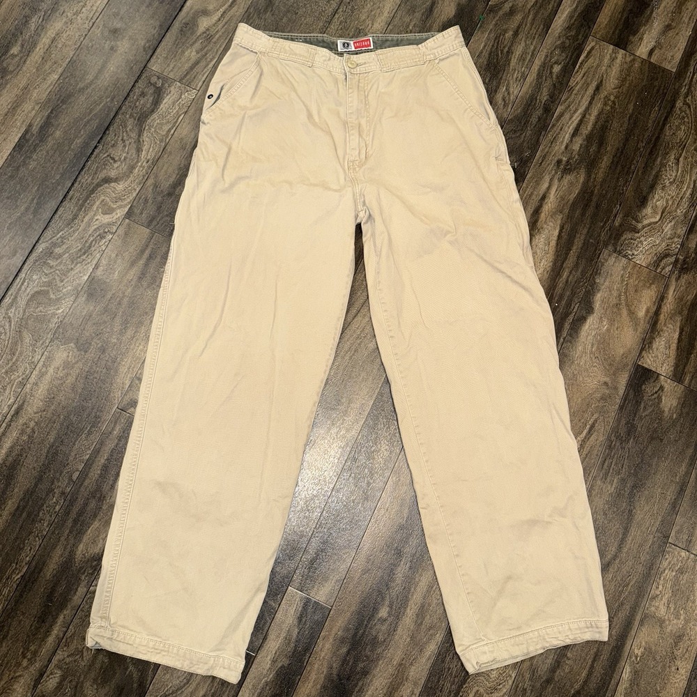 Arizona Jean Co. Men's Khaki Cargo Pants Size 36x34 100% Cotton